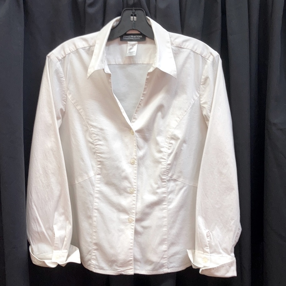 White Stretch Blouse